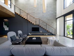 Χώρος καθιστικού στο OASI House Canggu Managed by Nagisa Bali