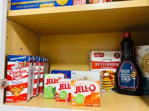 Supermarket nebo jiné obchody v  apartmánu nebo okolí