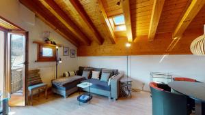 Istumisnurk majutusasutuses Apartment Polaschin B12