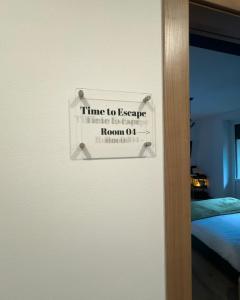 Postel nebo postele na pokoji v ubytování Escape Room 04