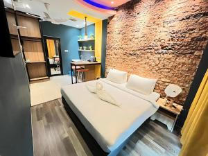 Kuchyň nebo kuchyňský kout v ubytování Smile Hotel Wangsa Maju