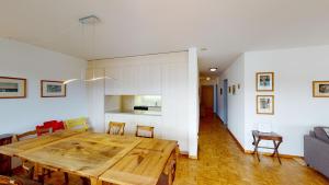 Kuchyň nebo kuchyňský kout v ubytování Apartment Crappun 3