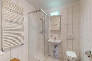 Koupelna v ubytování Apartment Crappun 3