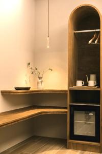 Kuchyň nebo kuchyňský kout v ubytování Yuzhi Wenlv B&B + 37 fotografií