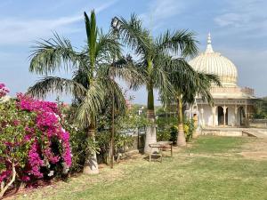 Zahrada ubytování Phool Mahal Palace