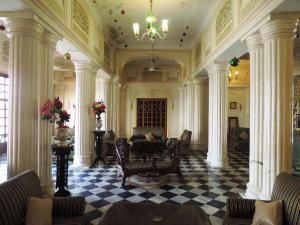 Posezení v ubytování Phool Mahal Palace