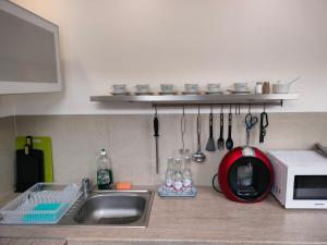 Kuchnia lub aneks kuchenny w obiekcie Apartament Na Wspólnej