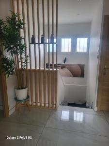 Posezení v ubytování Chambre privée chez l'habitant