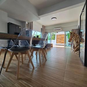 Posezení v ubytování Trahad Villa Koh Samui