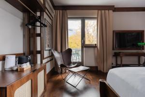 Postel nebo postele na pokoji v ubytování Numa Berlin Potsdamer Platz