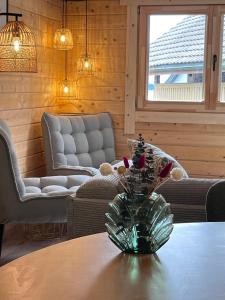 Posezení v ubytování Chalet Oz