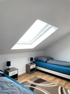 Istumisnurk majutusasutuses Schöne Wohnung in ruhigen Kernen im Remstal - 10min nach Stuttgart