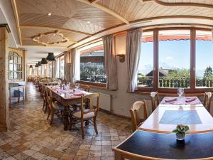 Restaurace v ubytování Alpe Fleurie Residence