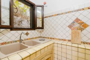 Koupelna v ubytování Dimora Rustica by Vivimy