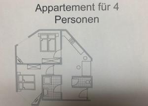 Půdorys ubytování Chalet Madlein
