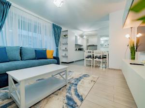 Posezení v ubytování ANASTASIA Apart CORESI