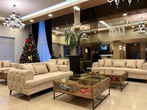 Hotel Monogram Park的休息区