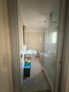Koupelna v ubytování Santuzza Art Hotel Catania