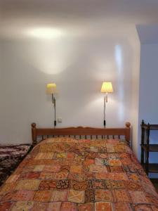 A bed or beds in a room at Franz Rudolf