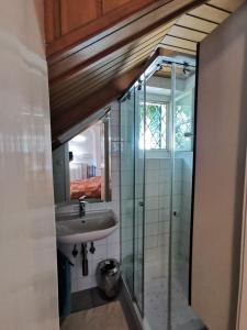 A bathroom at Franz Rudolf