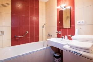 Koupelna v ubytování TATRYSTAY Apartmán v srdci Tatier