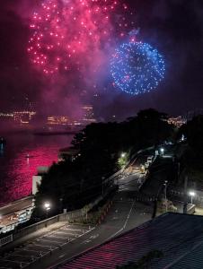 アパートホテルの近くで見られる自然の景観