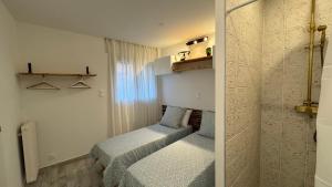 Ένα ή περισσότερα κρεβάτια σε δωμάτιο στο Inaya Home for you appt 3 Pièces Menton