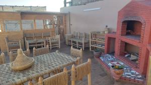 Ban công/sân hiên tại Habibi Hostel