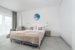 Posteľ alebo postele v izbe v ubytovaní Your Holidays Aquamarina PRIMA