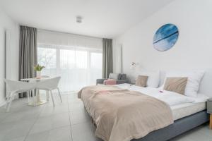 Posteľ alebo postele v izbe v ubytovaní Your Holidays Aquamarina PRIMA