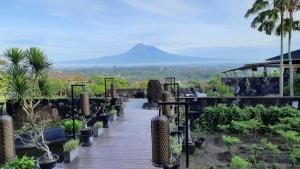 Landskap semula jadi dekat dengan resort