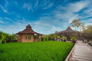 Taman di luar Abhayagiri - Sumberwatu Heritage Resort