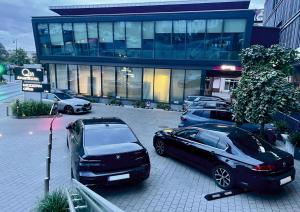 Budova, v ktorej sa apartmánový hotel nachádza