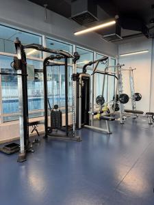 Fitness centrum a/nebo fitness zařízení v ubytování The Family Corner