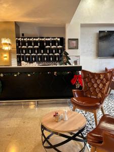 Hotel Monogram Park的休息区