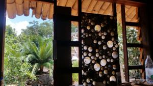 En hage utenfor Ma jolie Cabane, 1 minute from the Indien Ocean