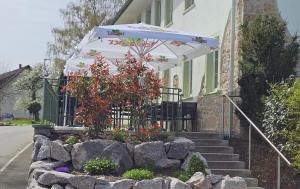 Zahrada ubytování Hotel Engel Buch