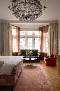 Posezení v ubytování The Sparrow Hotel