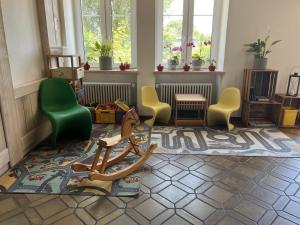 Posezení v ubytování Hotel Engel Buch