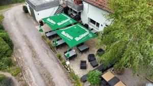 Zahrada ubytování Hotel Engel Buch