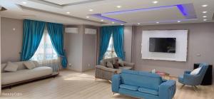 Posezení v ubytování JubingeHotel 聚滨阁民宿