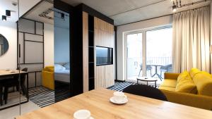 Posedenie v ubytovaní Apartament 420 Green Port Basen & Jacuzzi Kołobrzeg