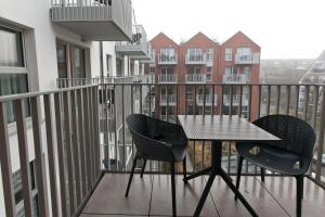 Balkón alebo terasa v ubytovaní Apartament 420 Green Port Basen & Jacuzzi Kołobrzeg
