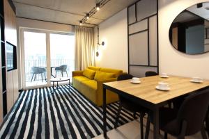 Posedenie v ubytovaní Apartament 420 Green Port Basen & Jacuzzi Kołobrzeg