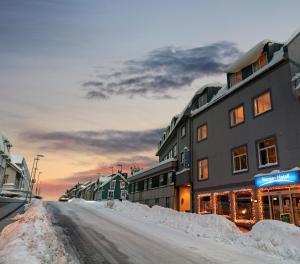 Enter Skansen Hotel talvel