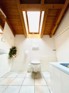 Koupelna v ubytování Appartement duplex spacieux + 27 fotografií
