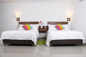 Hotel Soleira客房内的一张或多张床位