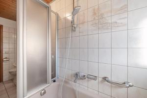 Koupelna v ubytování Haus Schöneck