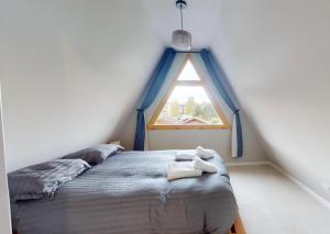Postel nebo postele na pokoji v ubytování Chalet l'Escale