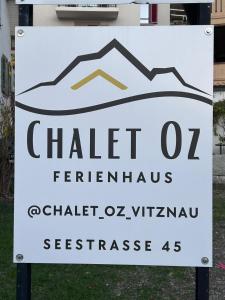 Certifikát, hodnocení, plakát nebo jiný dokument vystavený v ubytování Chalet Oz